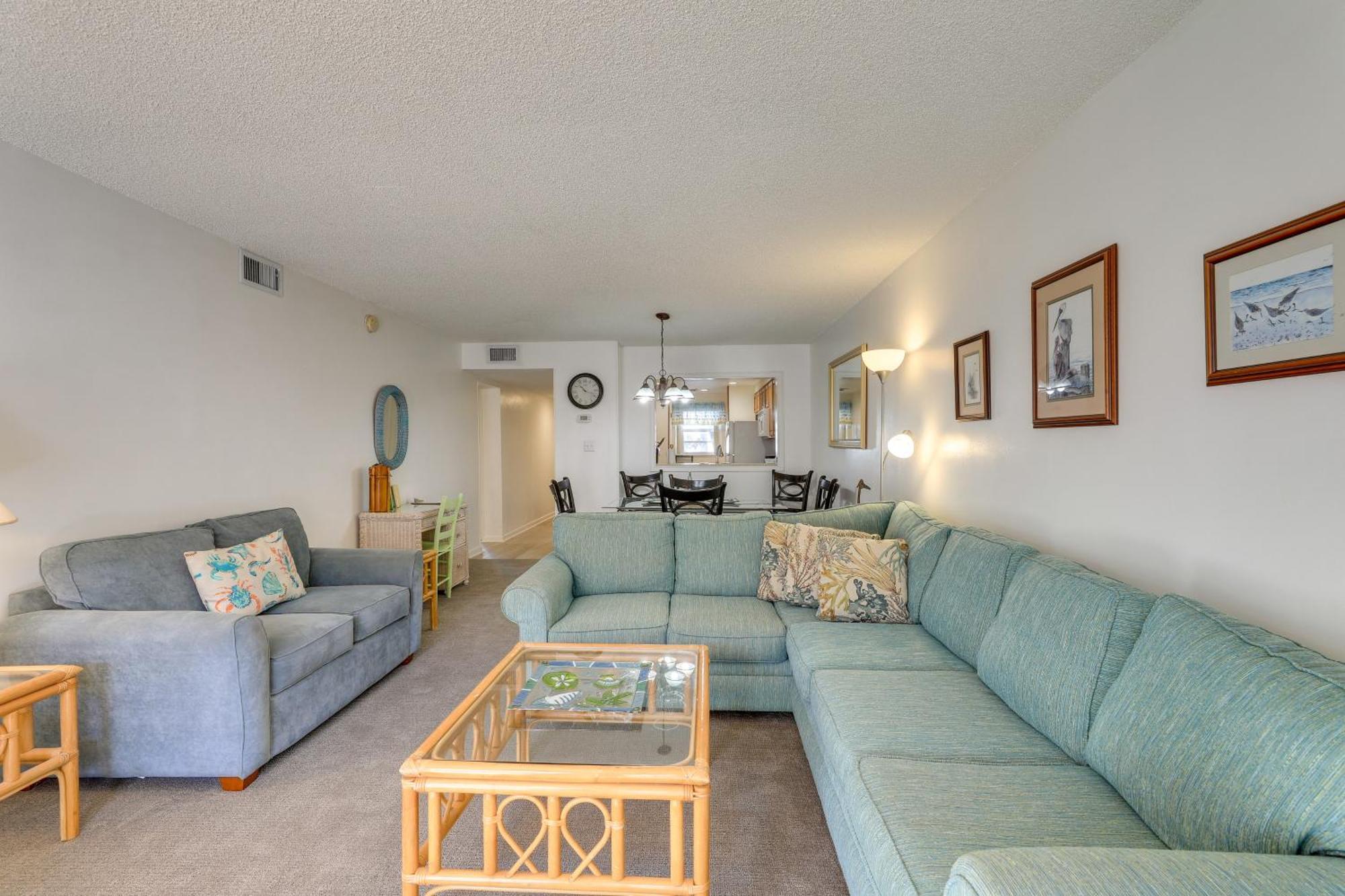Central Cocoa Beach Condo With View, Steps To Beach! المظهر الخارجي الصورة